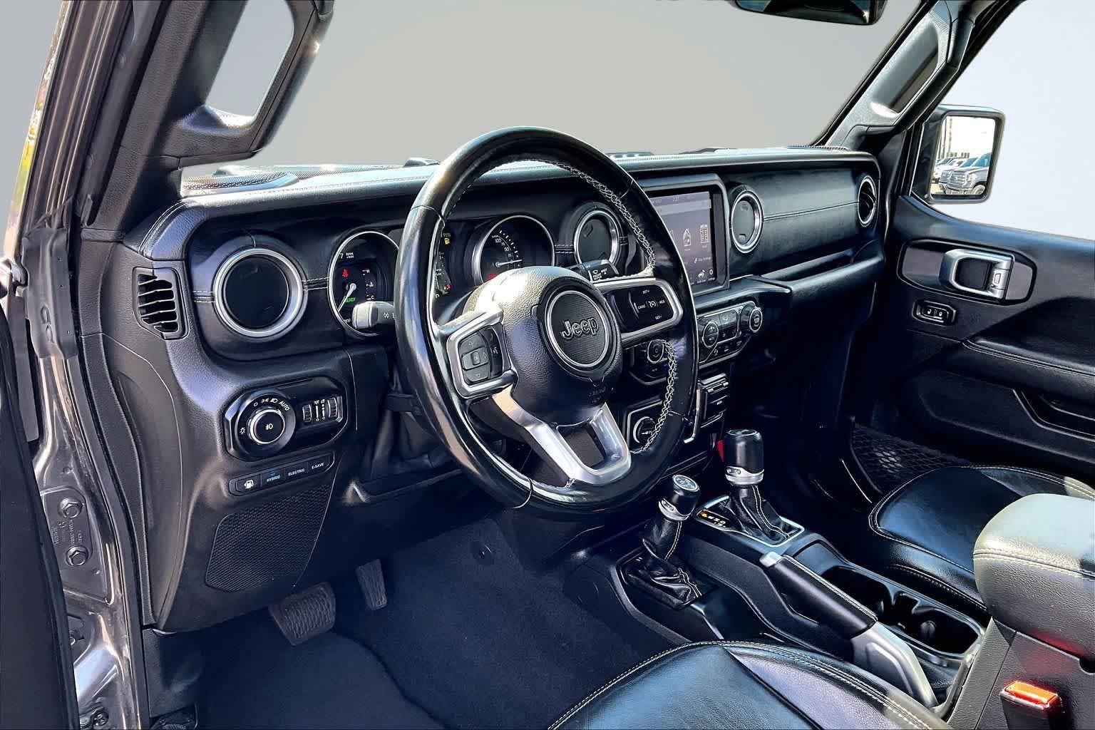 Used 2021 Jeep Wrangler Unlimited Sahara 4XE with VIN 1C4JJXP64MW847546 for sale in Spokane, WA