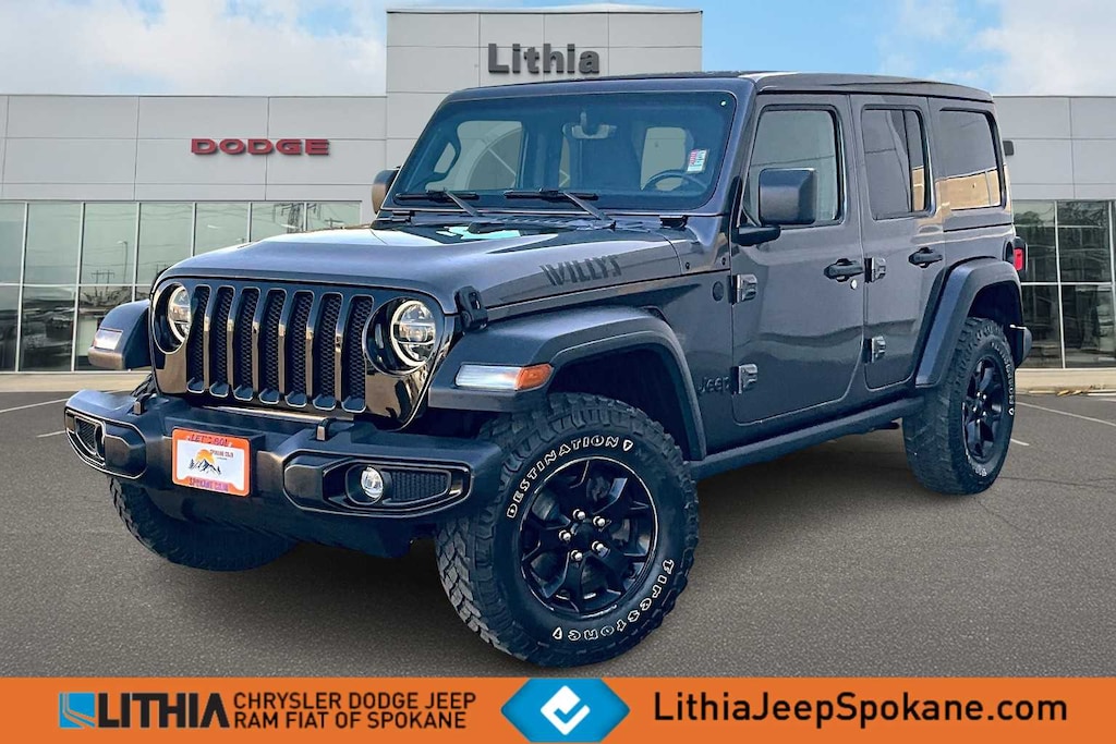 Certified 2021 Jeep Wrangler Unlimited Willys SUV