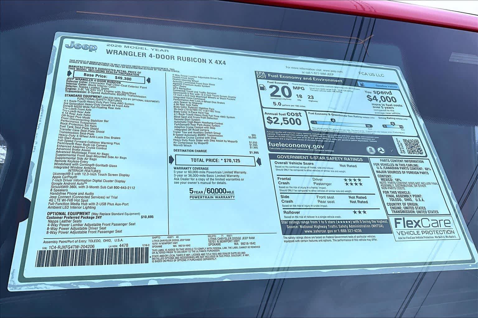 Thumbnail: 2026 Jeep Wrangler - 23