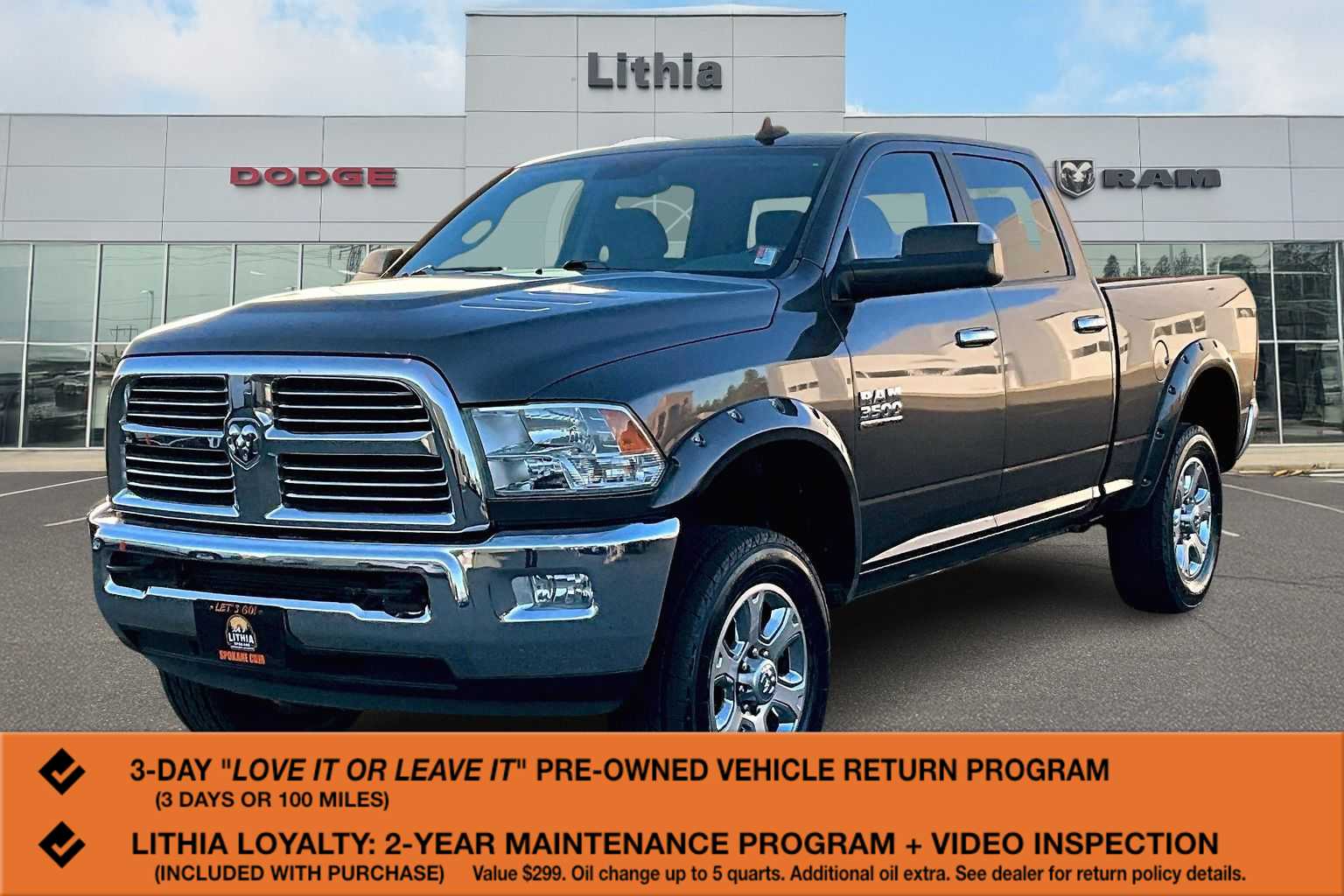 2015 RAM 3500 Big Horn -
                  Spokane, WA