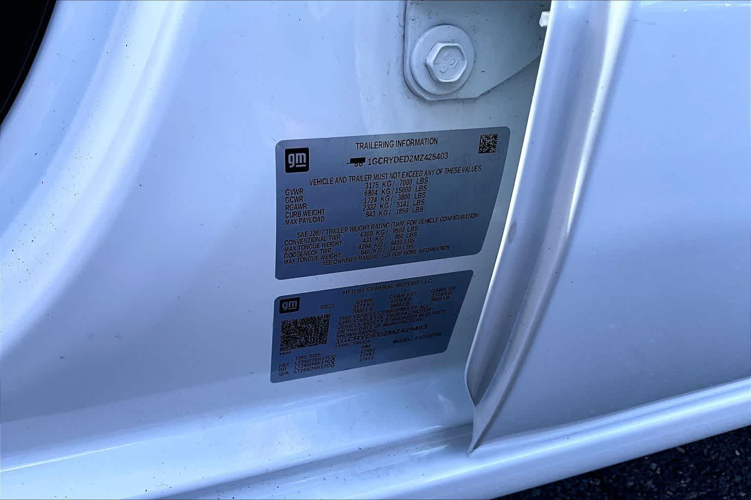 Thumbnail: 2021 Chevrolet Silverado 1500 - 21