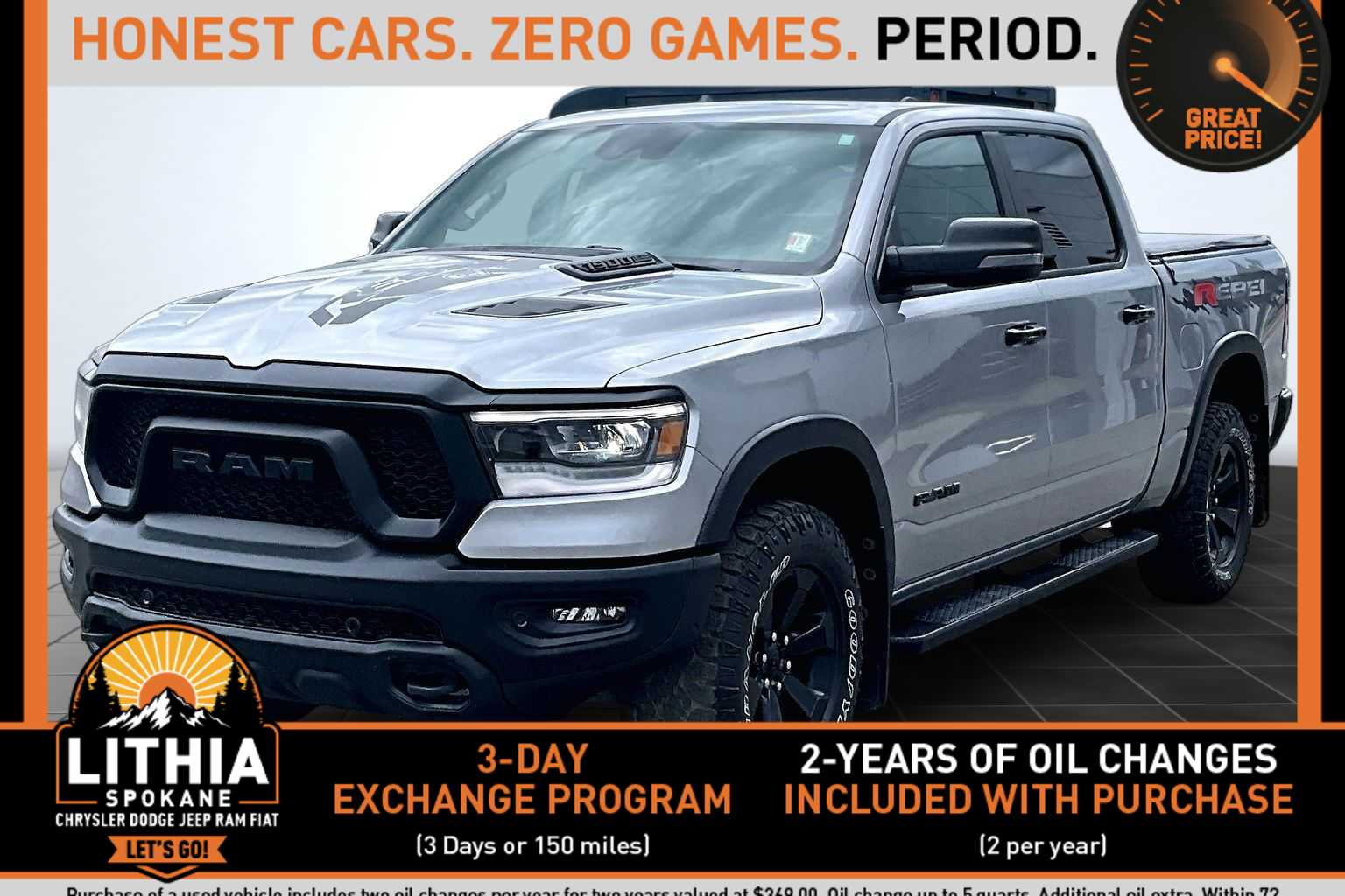 2023 RAM 1500 Rebel Crew Cab 4x4 5'7" Box's photo