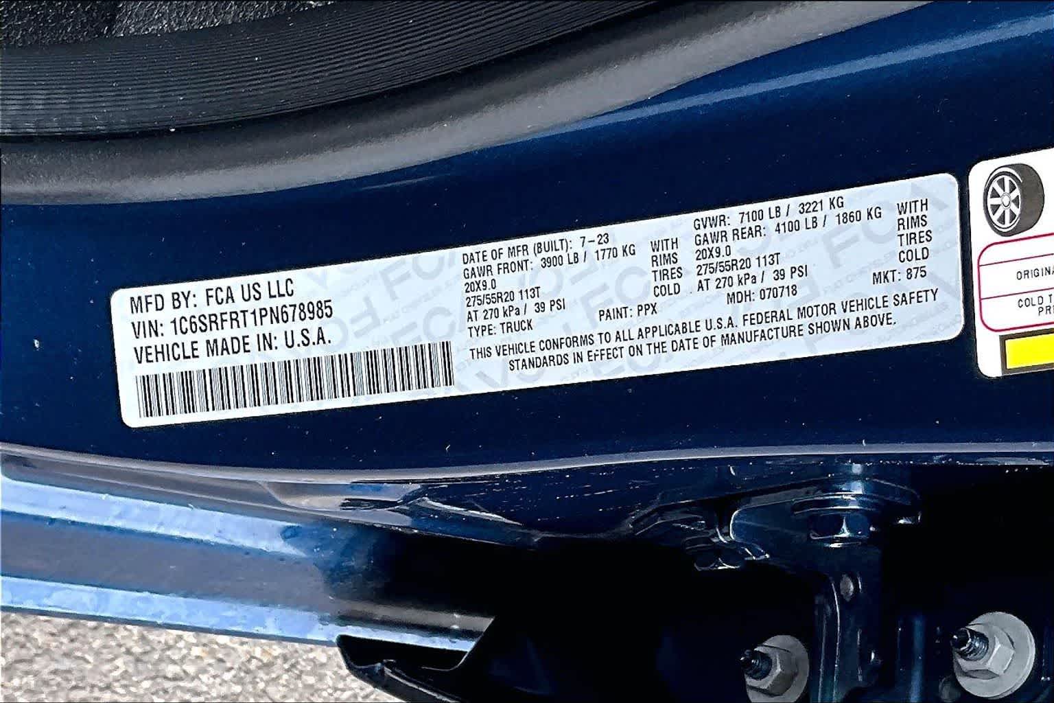 Thumbnail: 2023 RAM 1500 - 21