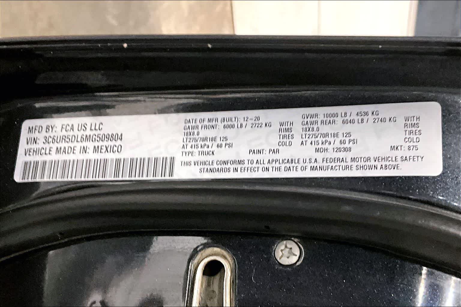 Thumbnail: 2021 RAM 2500 - 21