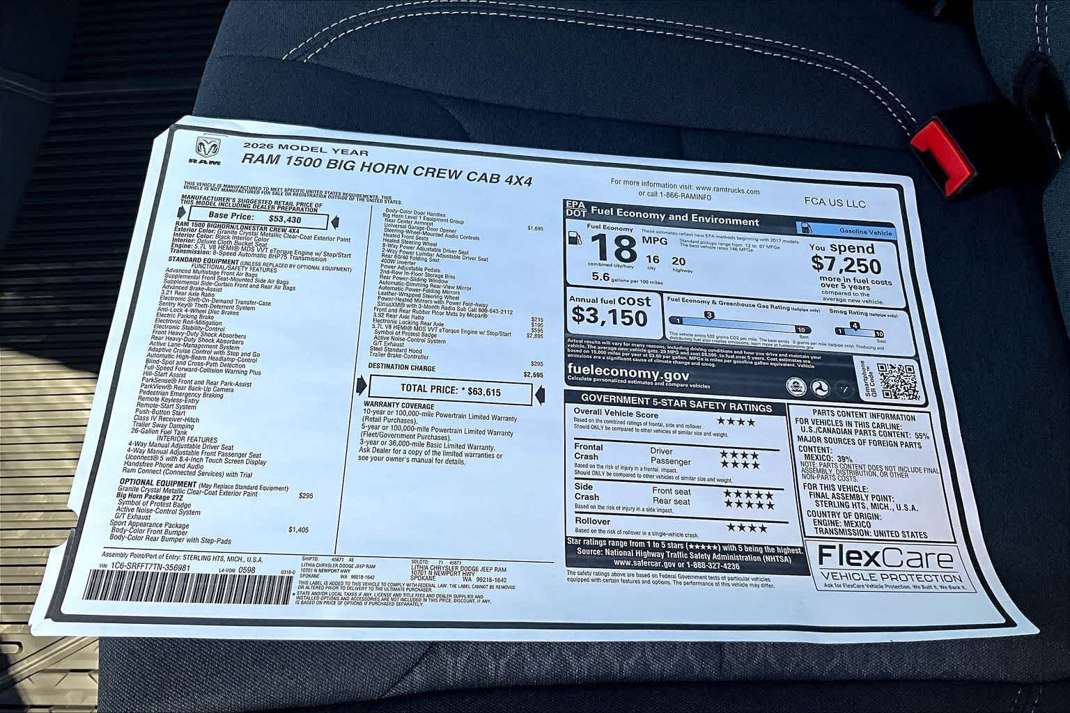 Thumbnail: 2026 RAM 1500 - 23