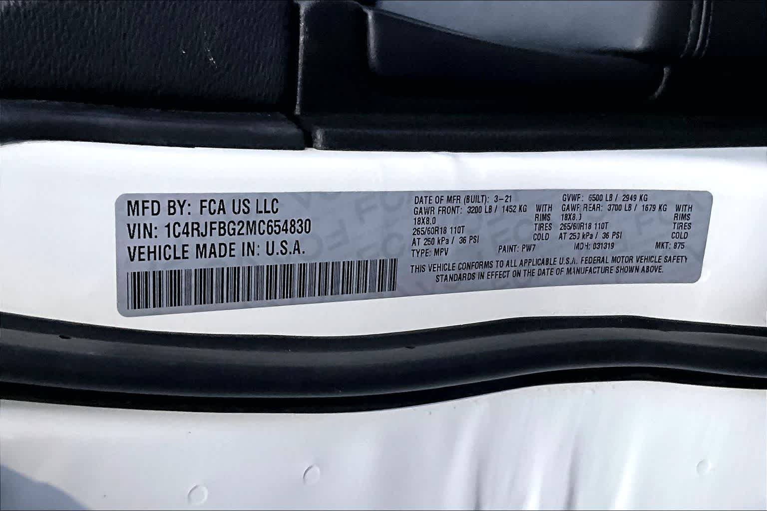 Thumbnail: 2021 Jeep Grand Cherokee - 21