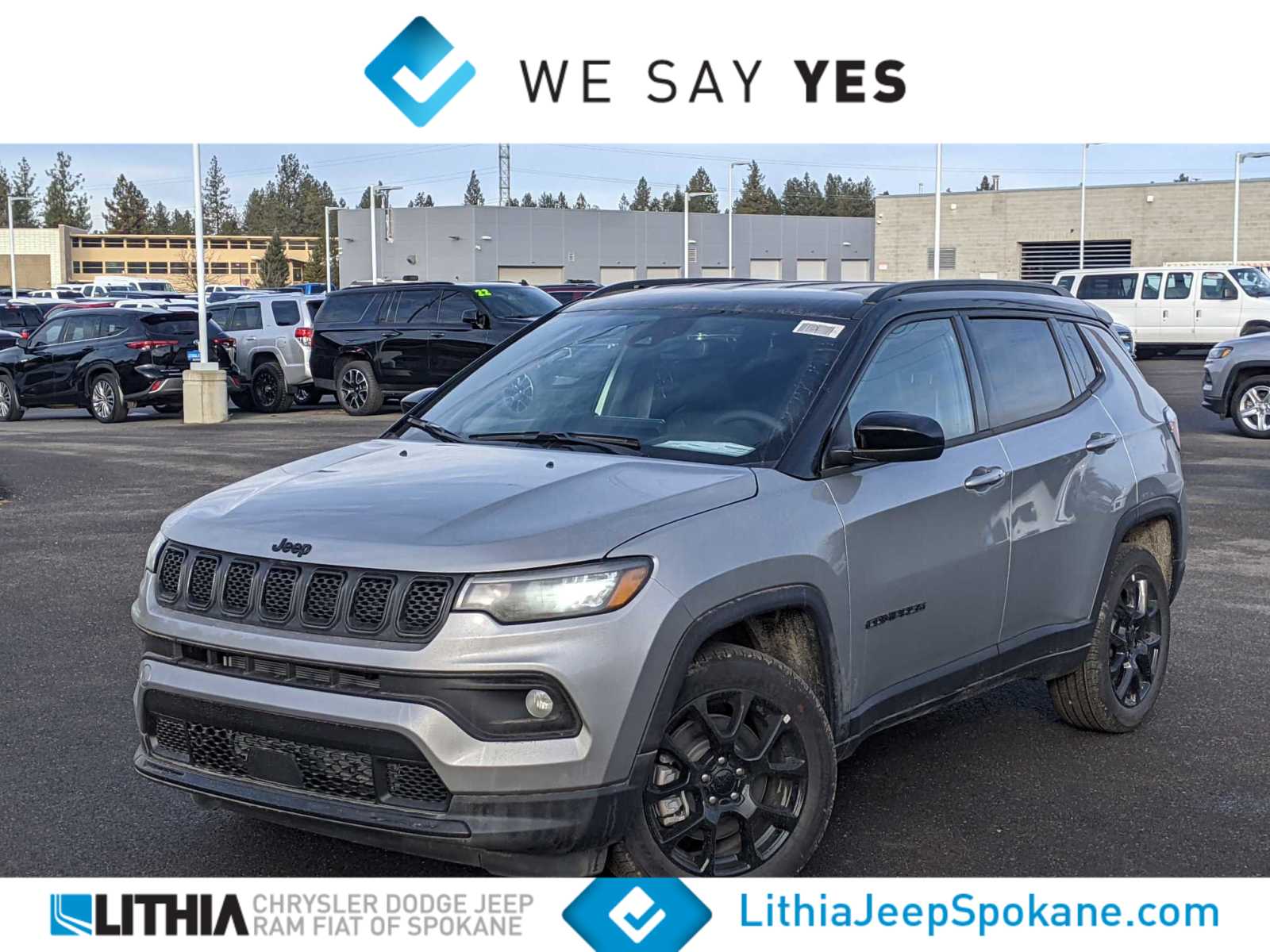 2024 Jeep Compass For Sale in Spokane WA Lithia Chrysler Dodge Jeep