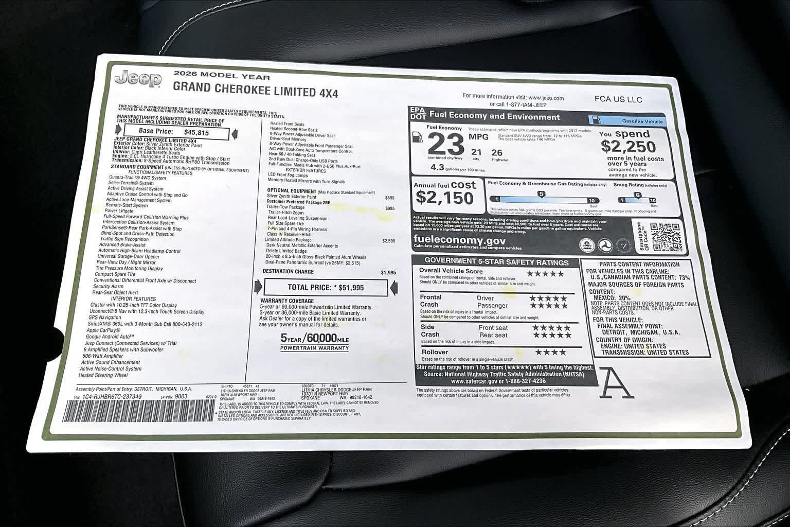 Thumbnail: 2026 Jeep Grand Cherokee - 23