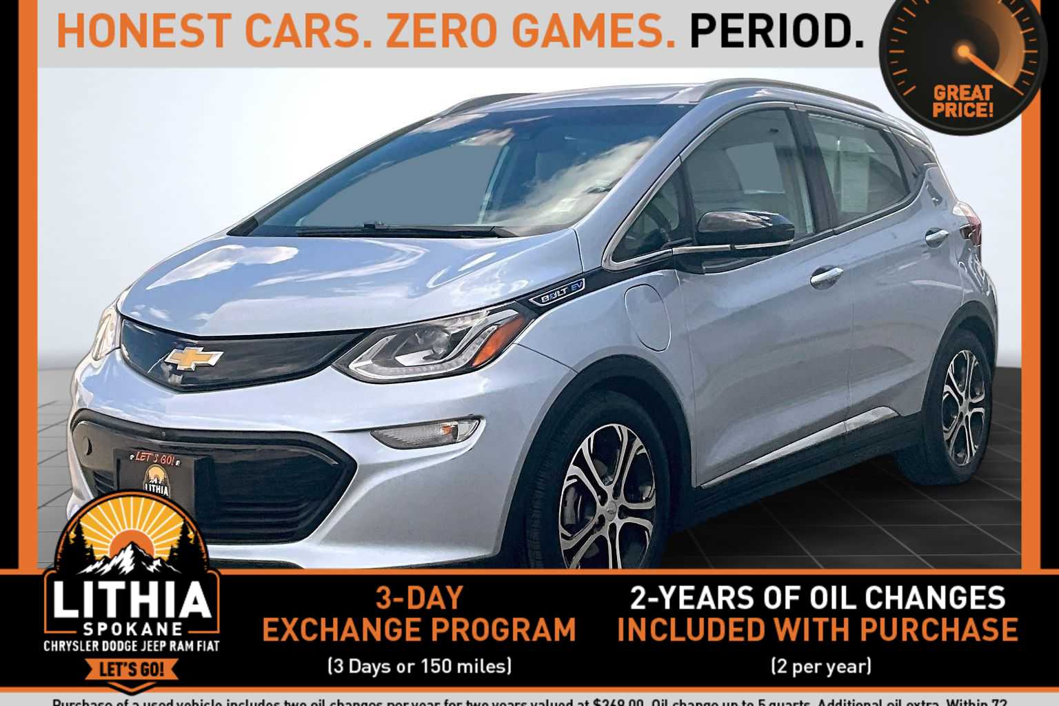 2017 Chevrolet Bolt EV Premier -
                  Spokane, WA