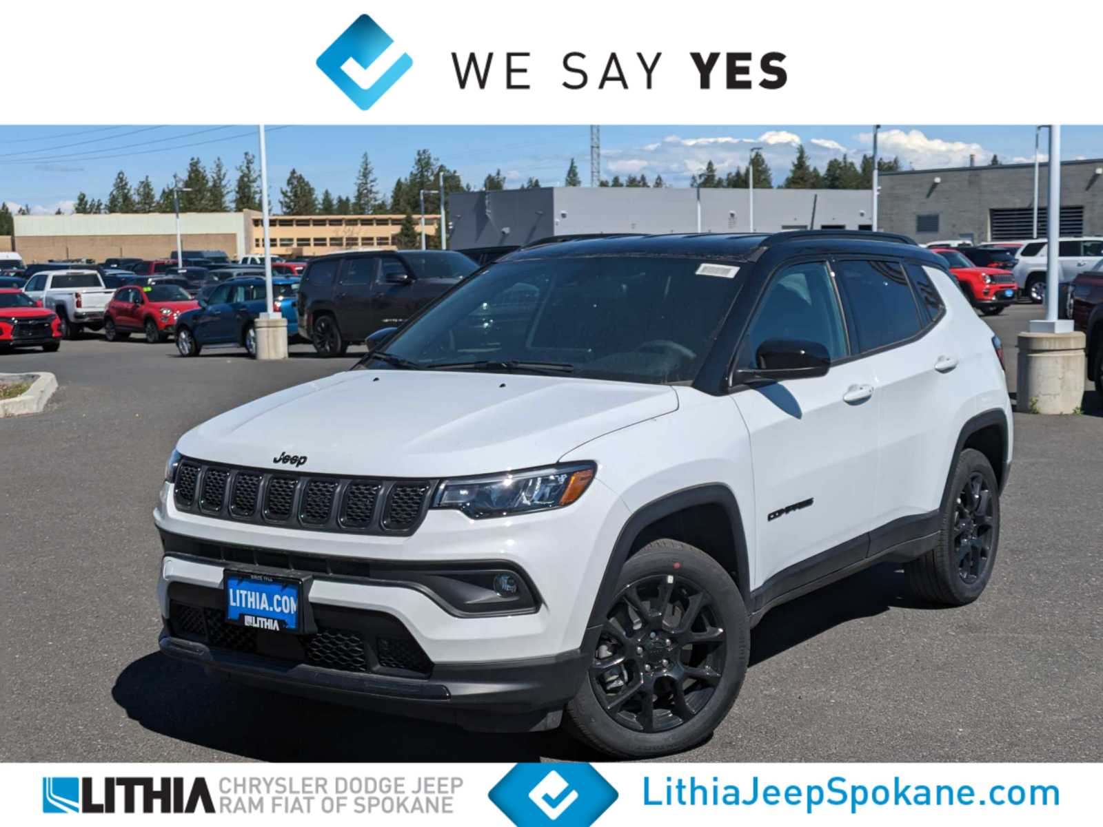 2024 Jeep Compass For Sale in Spokane WA Lithia Chrysler Dodge Jeep