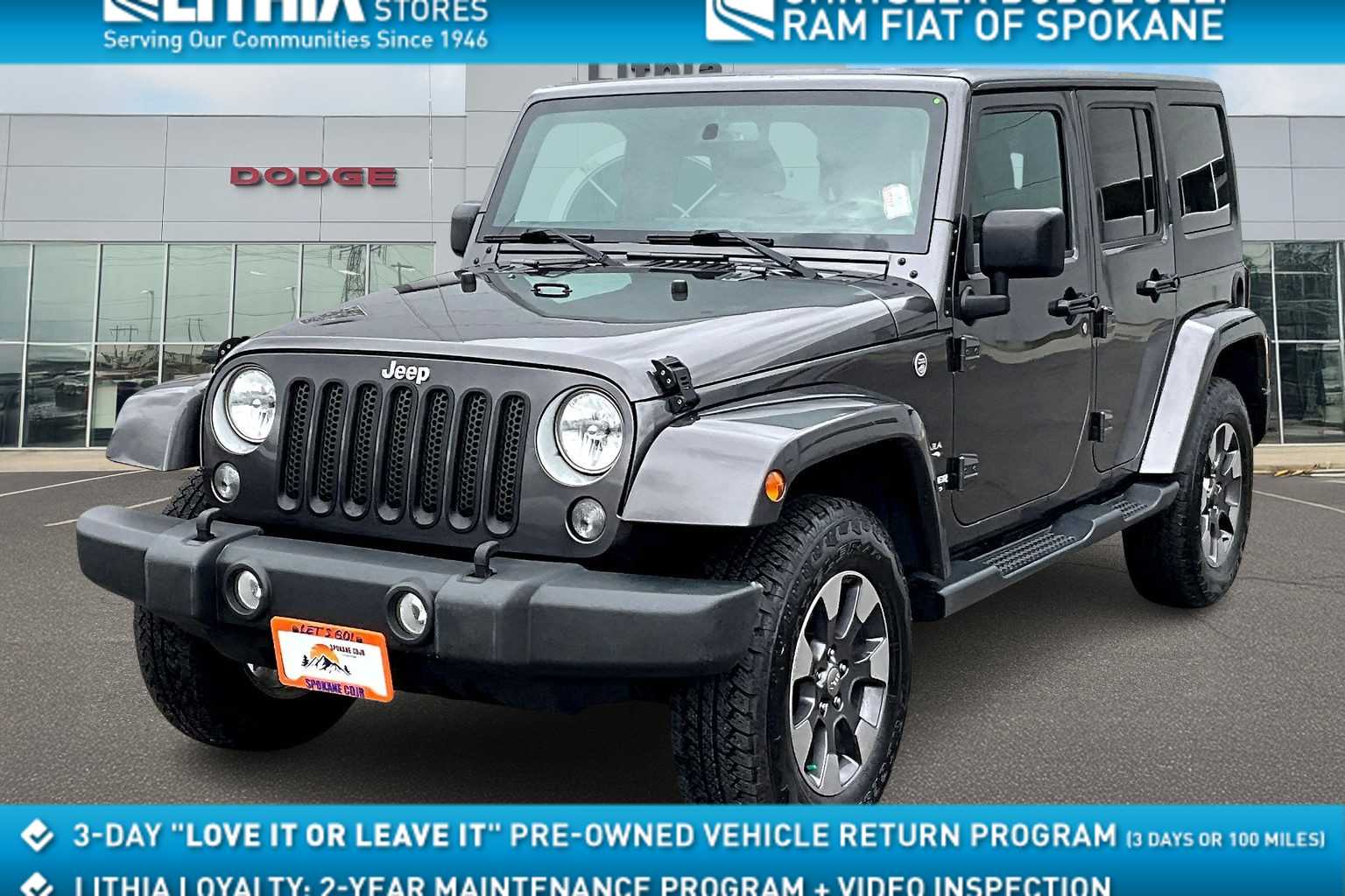 2017 Jeep Wrangler Unlimited Sahara