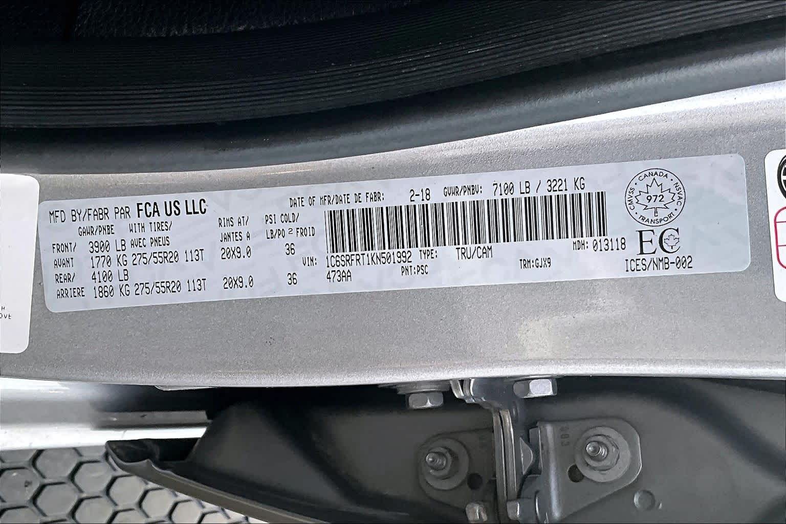 Thumbnail: 2019 RAM 1500 - 21