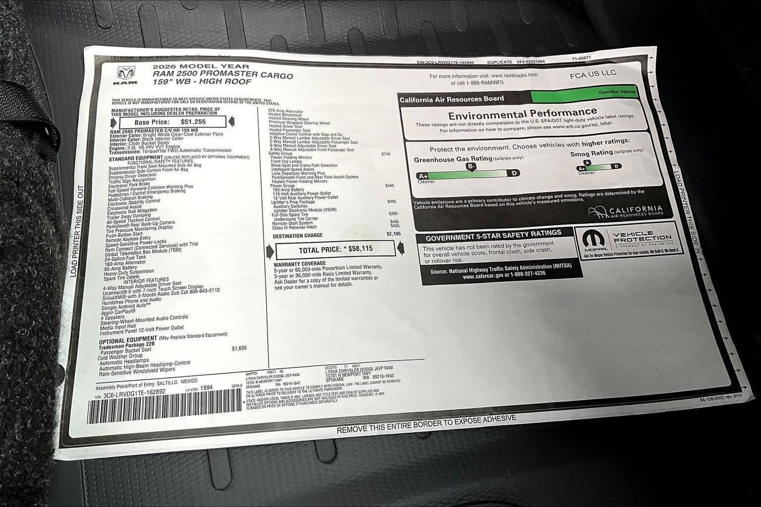 Thumbnail: 2026 RAM ProMaster - 22