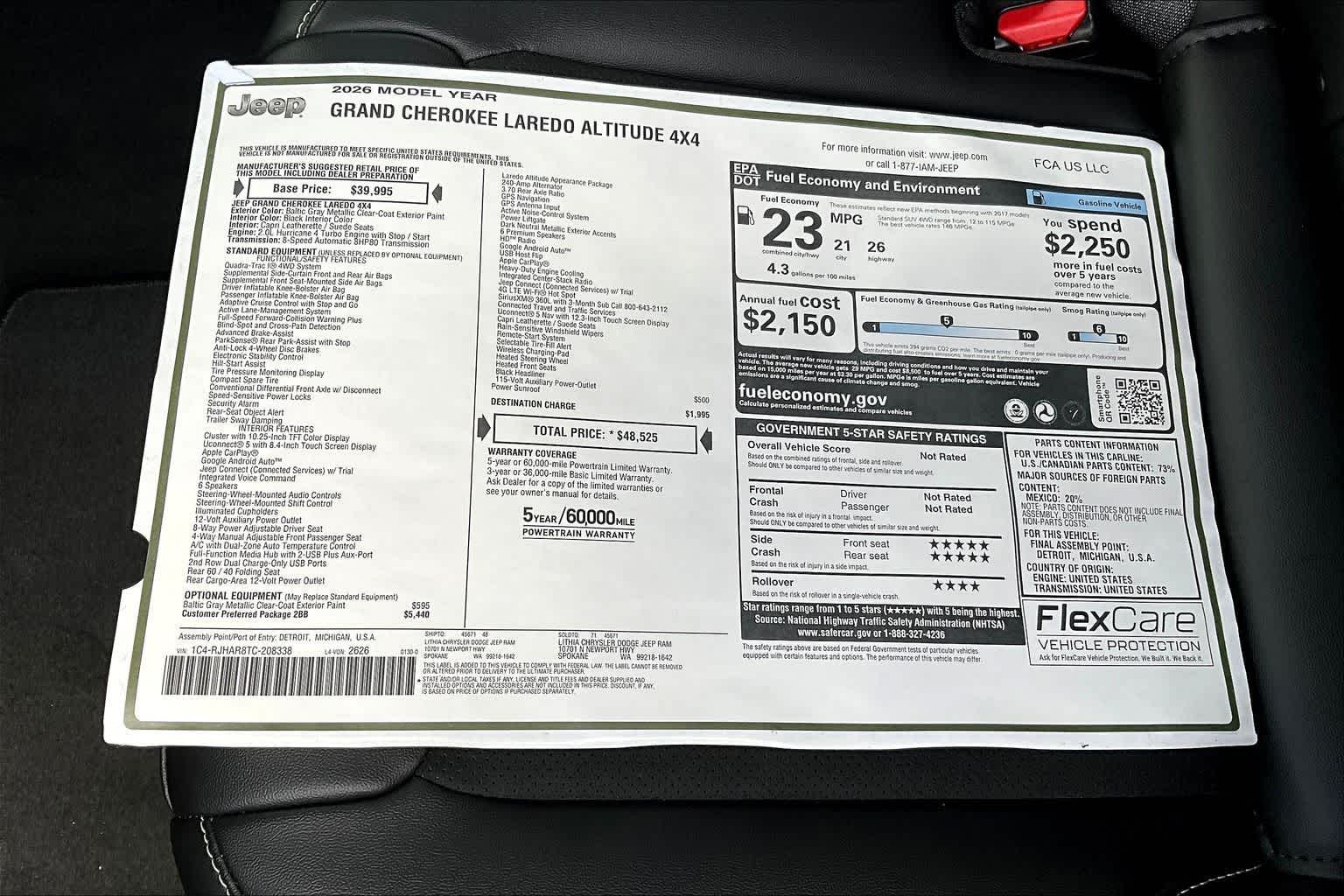 Thumbnail: 2026 Jeep Grand Cherokee - 23