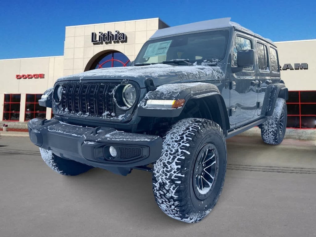 New 2026 Jeep Wrangler 4-DOOR WILLYS Sport Utility