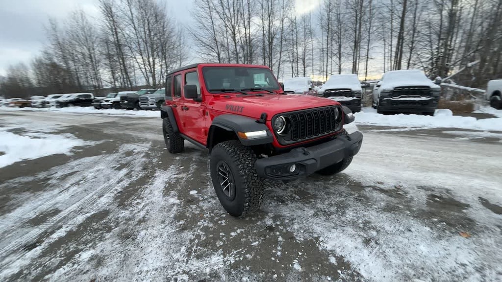 New 2026 Jeep Wrangler 4-DOOR WILLYS Sport Utility