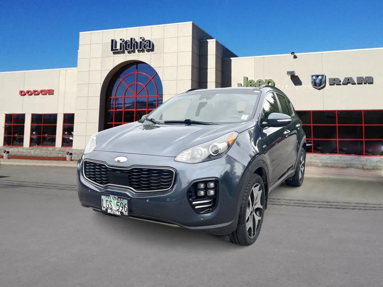 Used 2018 Kia Sportage SX with VIN KNDPRCA61J7437667 for sale in Anchorage, AK