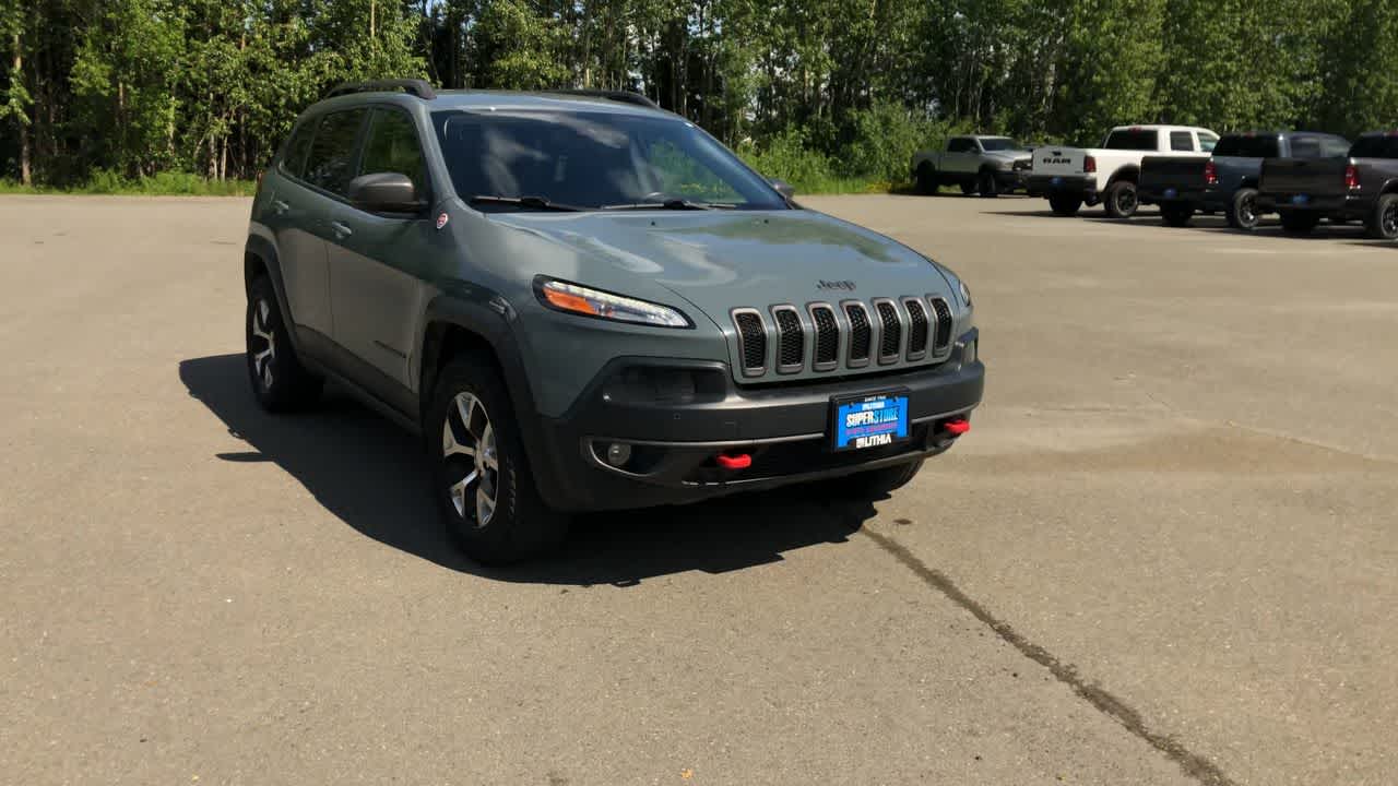 Used 2015 Jeep Cherokee Trailhawk with VIN 1C4PJMBS8FW685873 for sale in Anchorage, AK