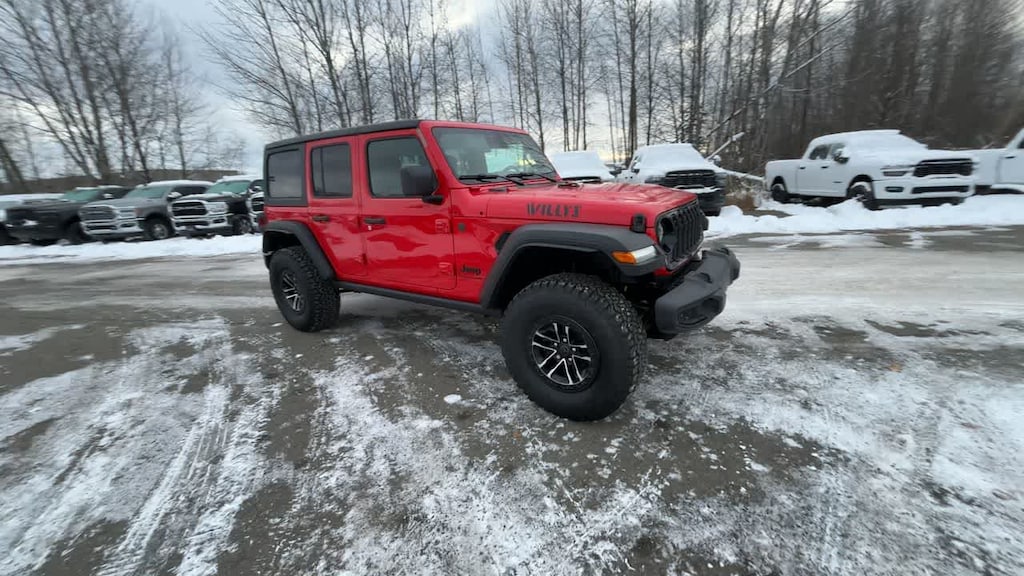 New 2026 Jeep Wrangler 4-DOOR WILLYS Sport Utility