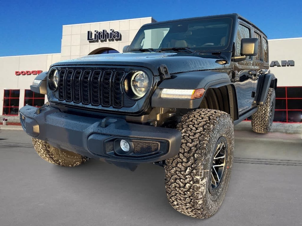 New 2026 Jeep Wrangler 4-DOOR WILLYS Sport Utility