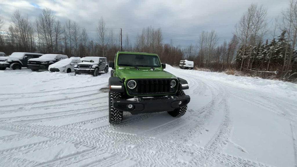 New 2026 Jeep Wrangler 4-DOOR WILLYS Sport Utility