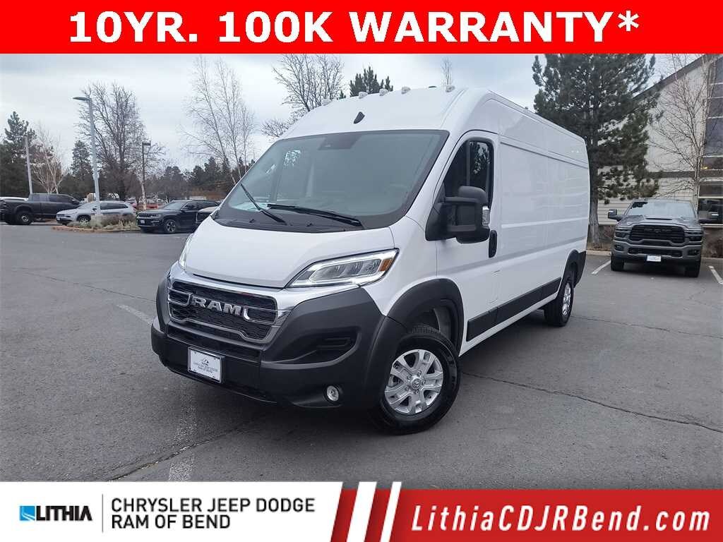 New 2026 Ram ProMaster PROMASTER 2500 SLT CARGO VAN HIGH ROOF 159' WB Cargo Van