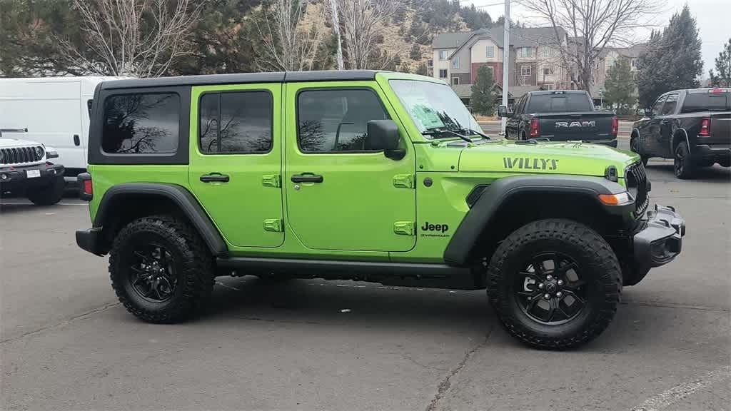 New 2026 Jeep Wrangler 4-DOOR WILLYS Sport Utility