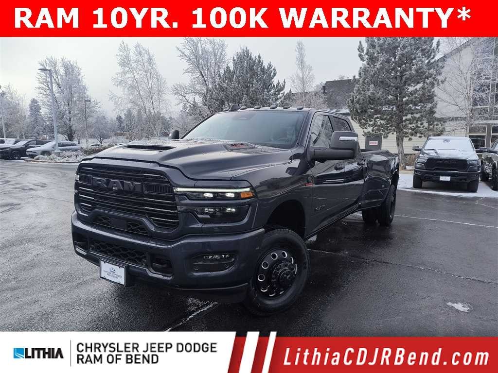 New 2026 Ram 3500 LARAMIE CREW CAB 4X4 8' BOX Pickup