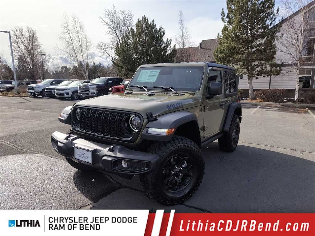 New 2026 Jeep Wrangler 2-DOOR WILLYS Sport Utility