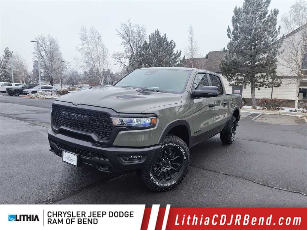 New 2026 Ram 1500 REBEL CREW CAB 4X4 5'7 BOX Pickup