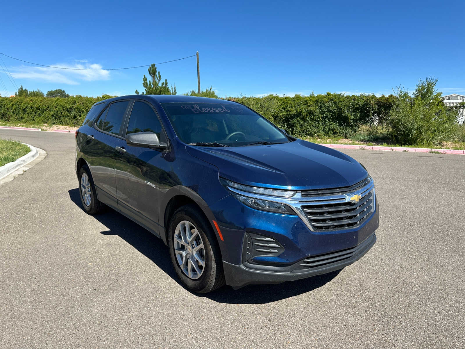 Used 2023 Chevrolet Equinox LS with VIN 3GNAXHEG3PL120383 for sale in Santa Fe, NM