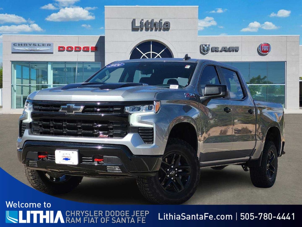 Used 2024 Chevrolet Silverado 1500 LT Trail Boss Truck Crew Cab