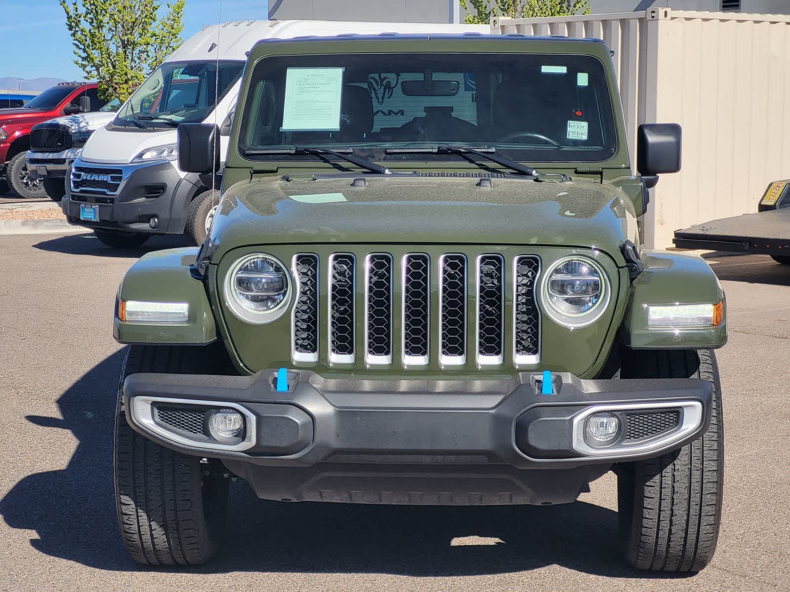 Used 2022 Jeep Wrangler Unlimited Sahara 4XE with VIN 1C4JJXP61NW103016 for sale in Santa Fe, NM