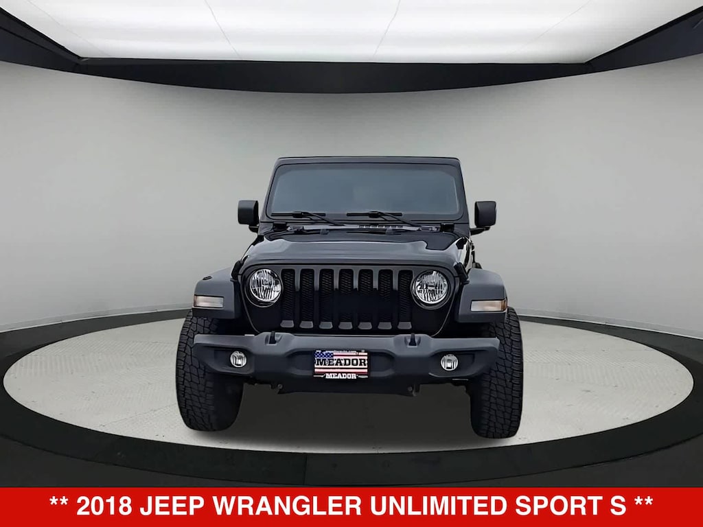 Used 2018 Jeep Wrangler Unlimited Sport 4x4 SUV