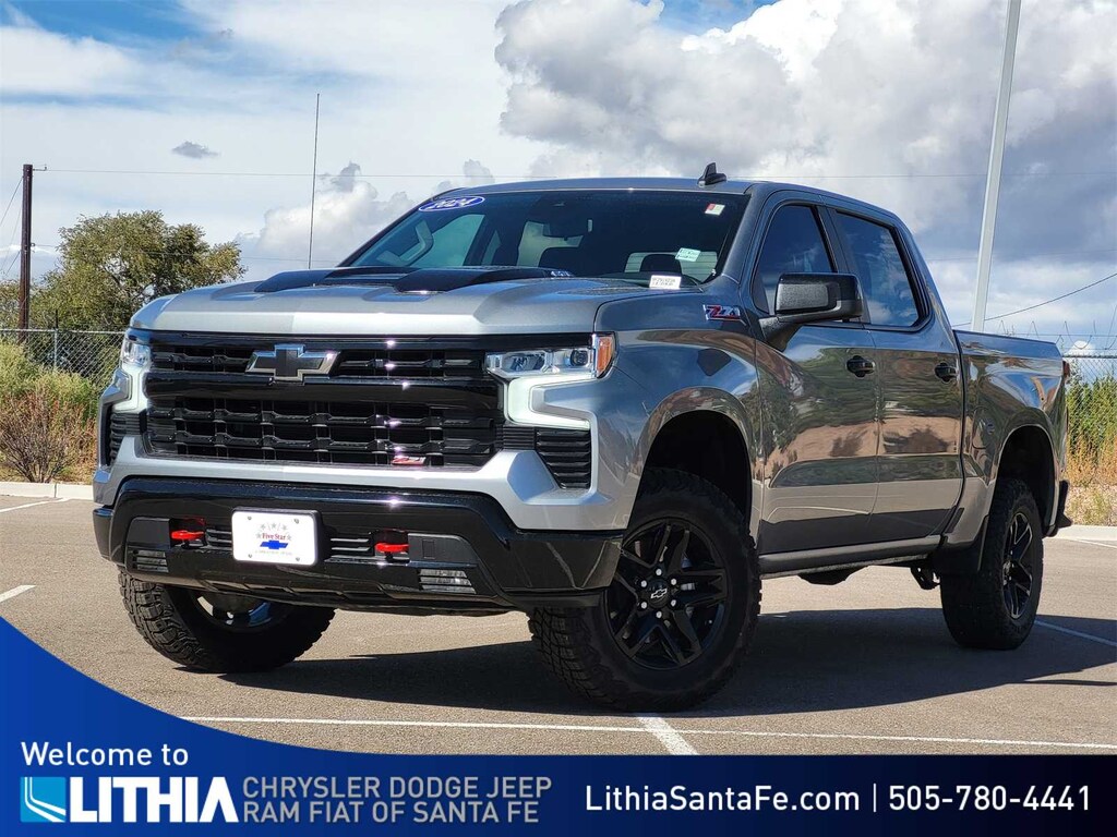Used 2024 Chevrolet Silverado 1500 LT Trail Boss Truck Crew Cab