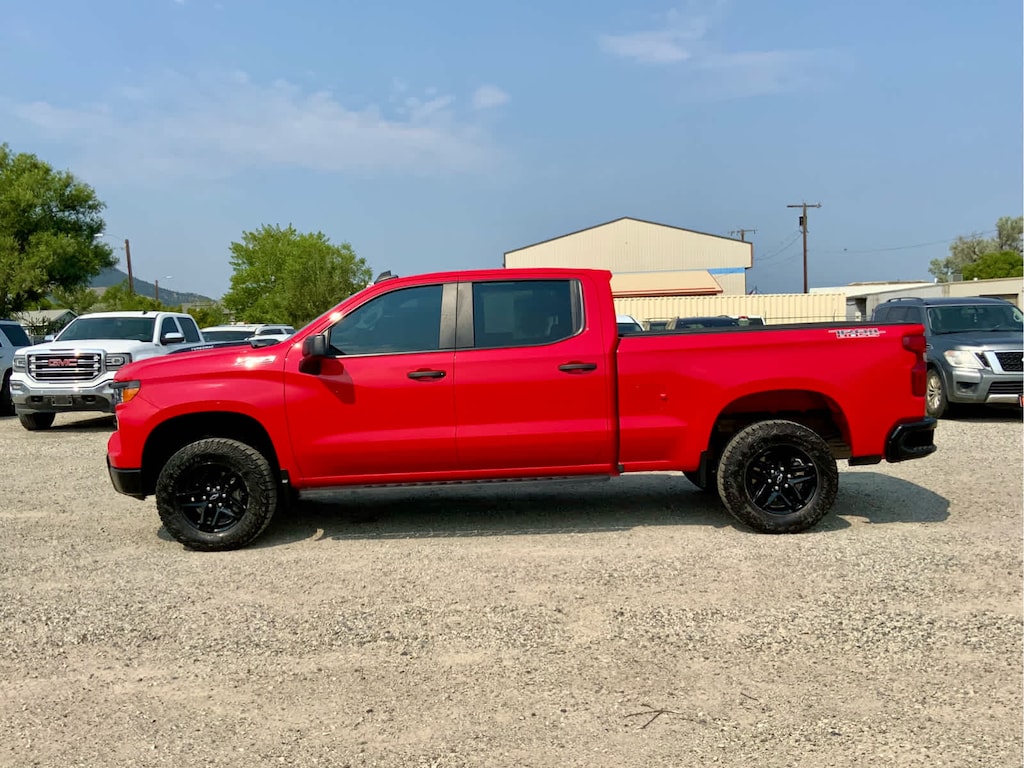 Used 2024 Chevrolet Silverado 1500 Custom Trail Boss Truck Crew Cab