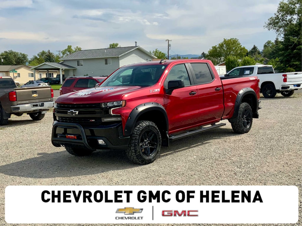 Used 2021 Chevrolet Silverado 1500 LT Trail Boss Truck Crew Cab