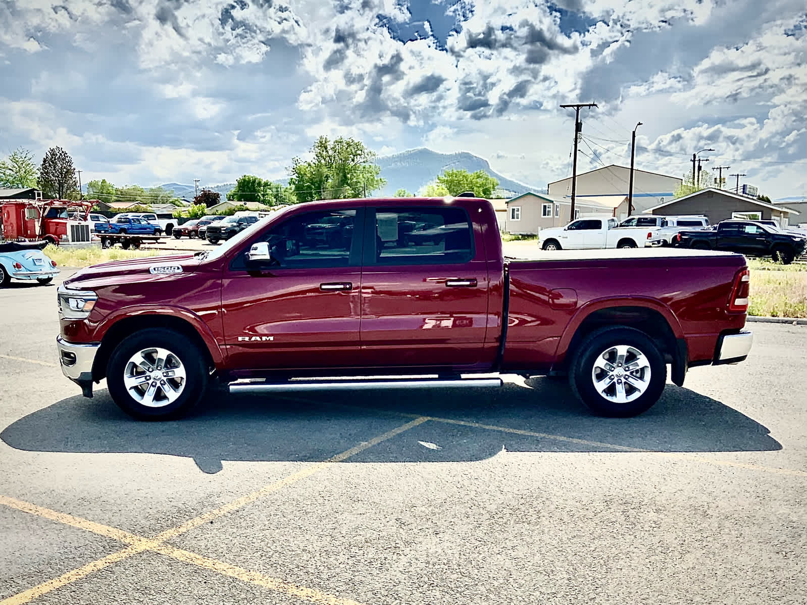 Used 2020 RAM Ram 1500 Pickup Laramie with VIN 1C6SRFRT6LN370298 for sale in Helena, MT