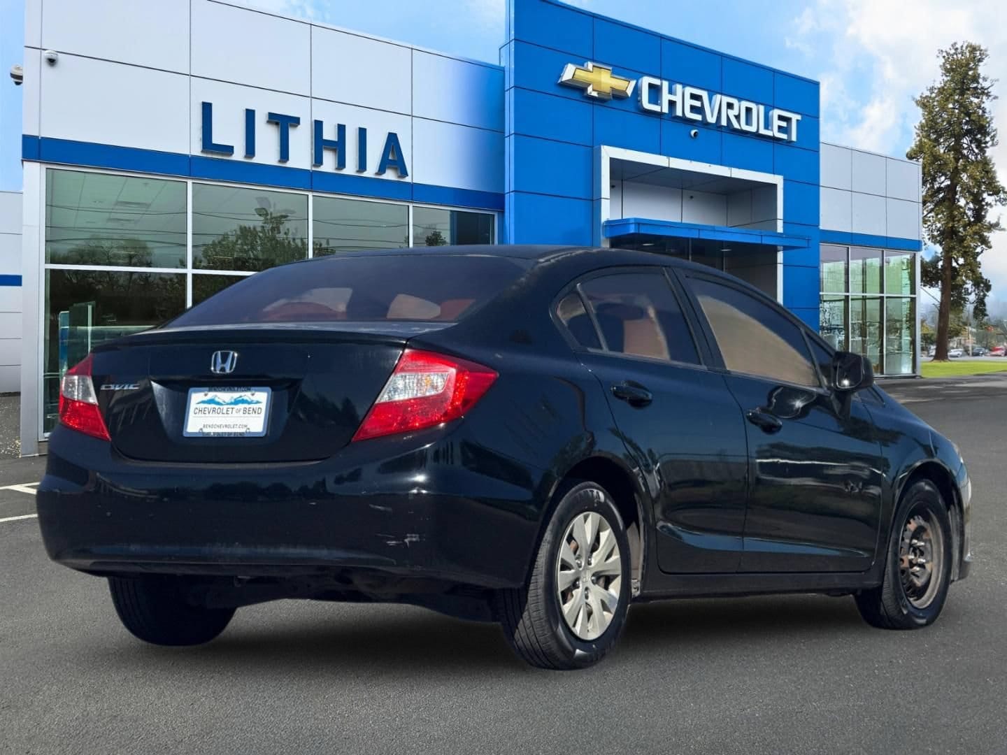 Used 2012 Honda Civic LX with VIN JHMFB2F51CS004925 for sale in Bend, OR