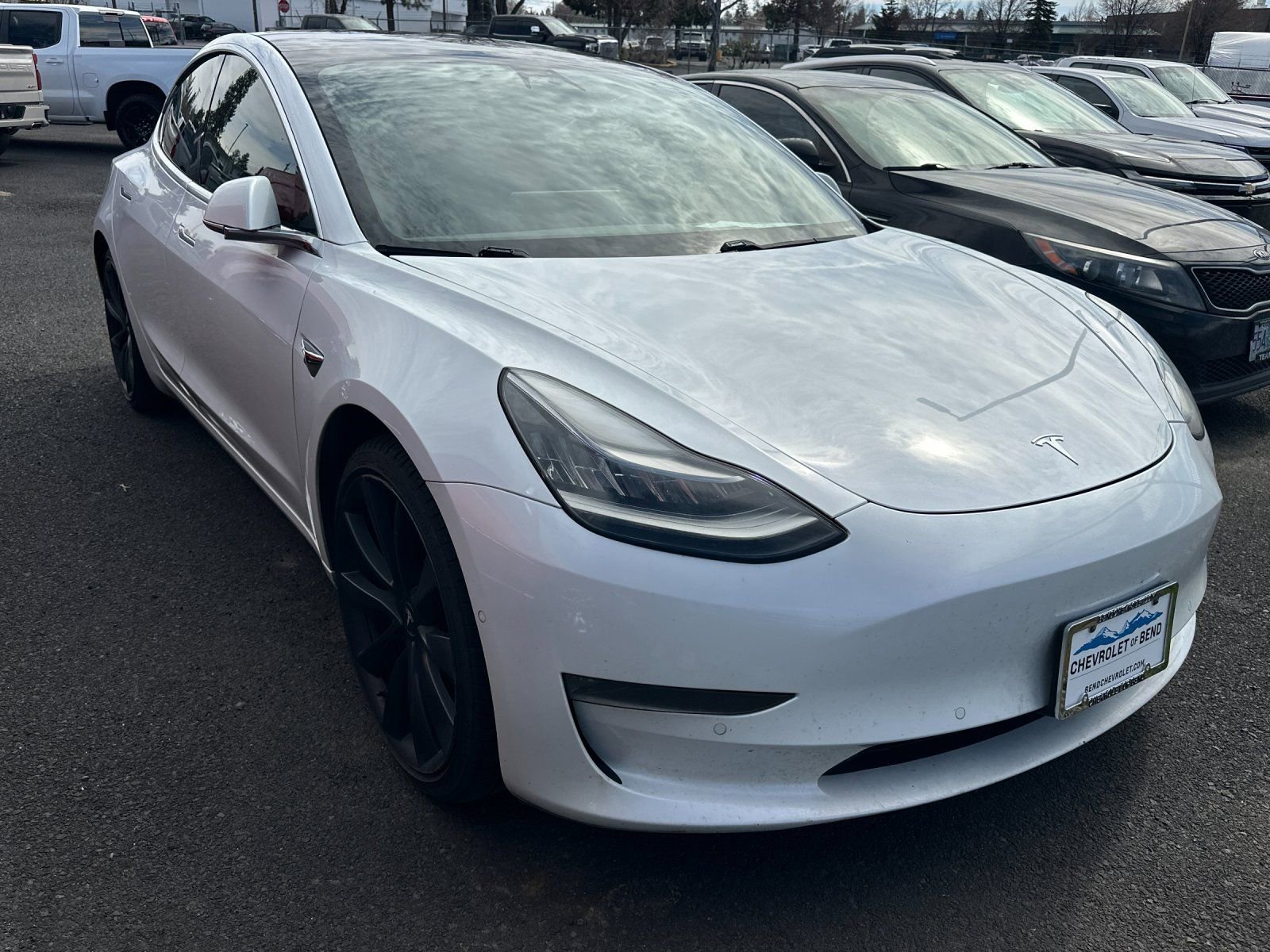 Used 2020 Tesla Model 3 Base with VIN 5YJ3E1EC6LF796346 for sale in Bend, OR