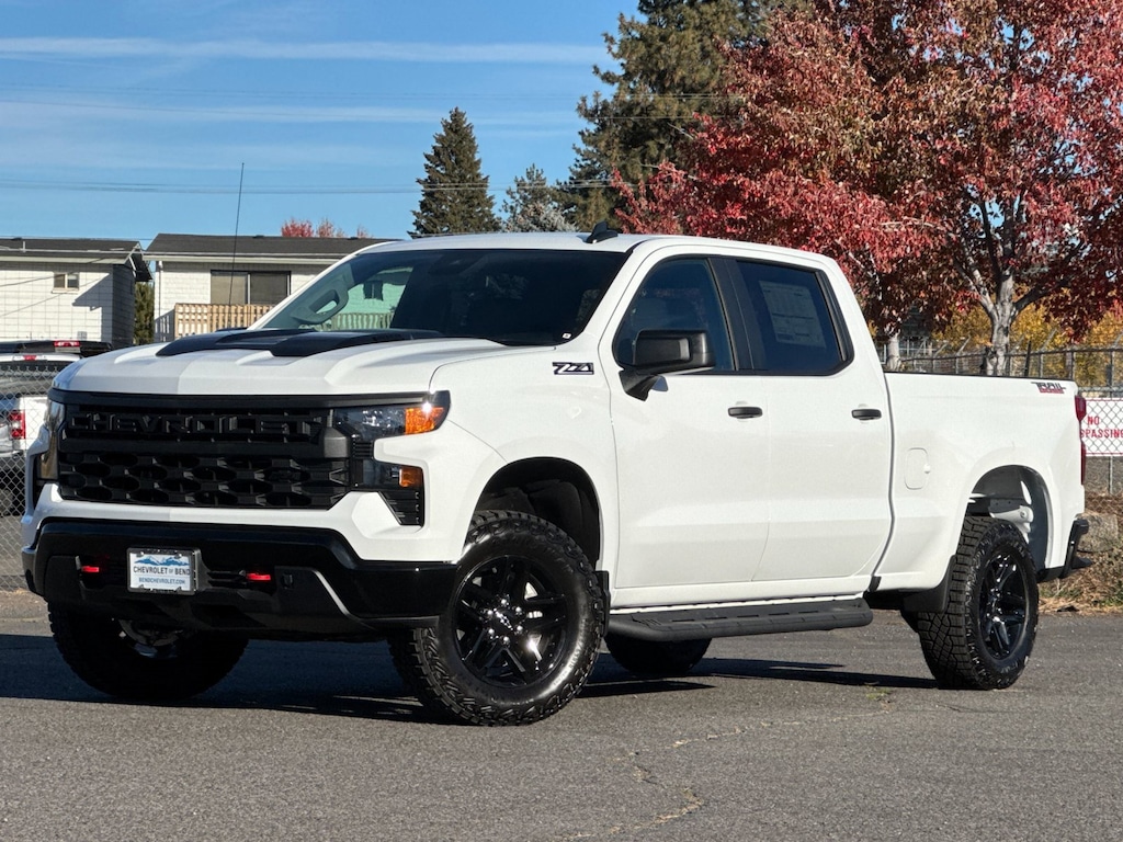 New 2026 Chevrolet Silverado 1500 Custom Trail Boss Truck