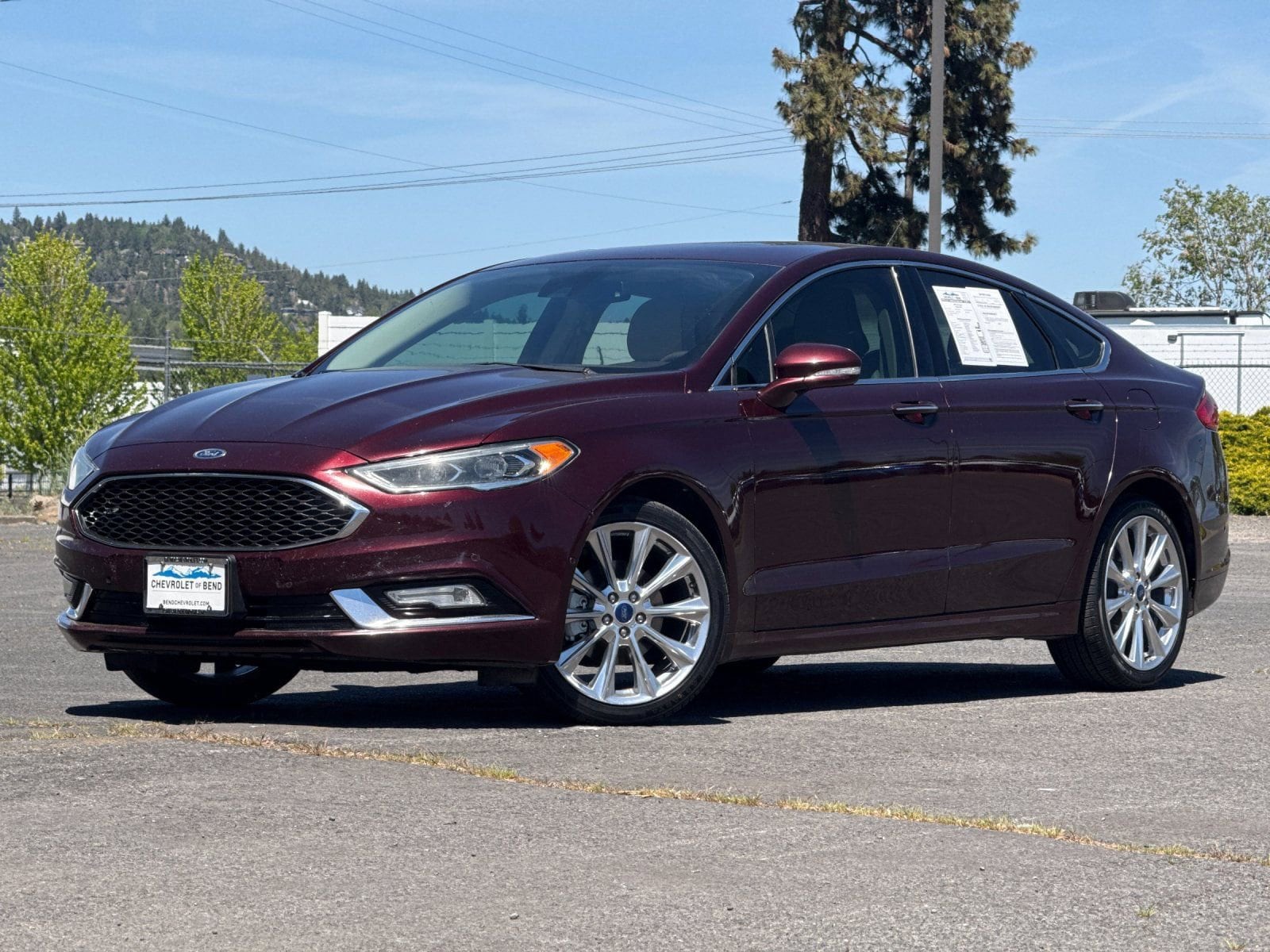 2018 Ford Fusion Platinum AWD's photo