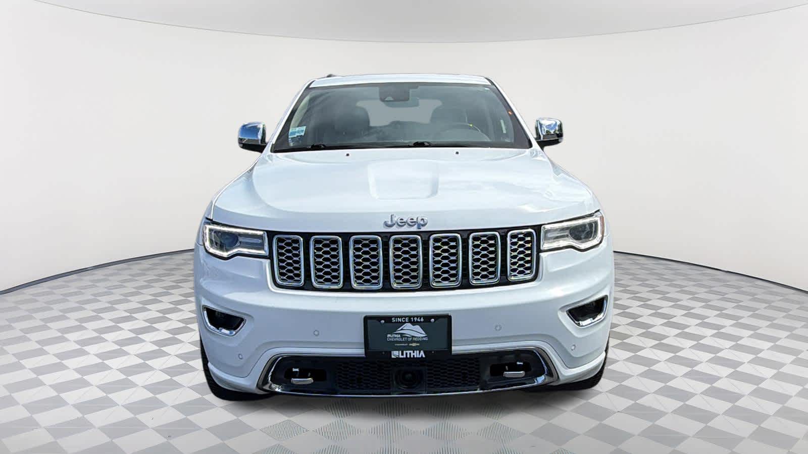 Used 2020 Jeep Grand Cherokee Overland with VIN 1C4RJECG0LC140997 for sale in Redding, CA