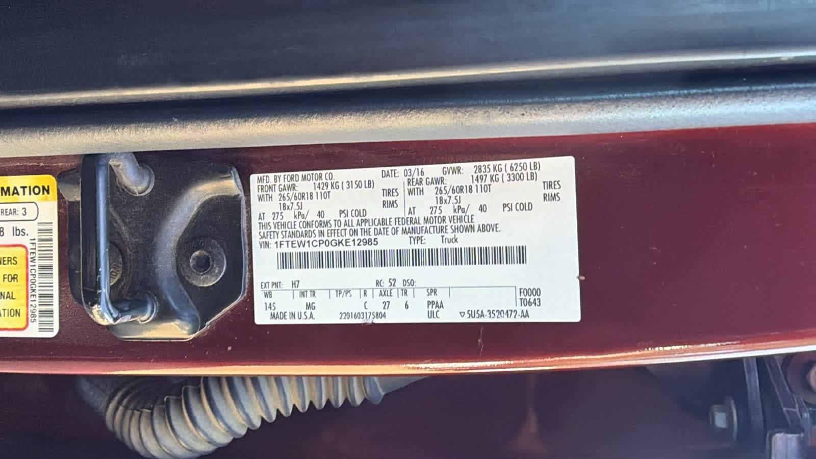 Thumbnail: 2016 Ford F-150 - 19