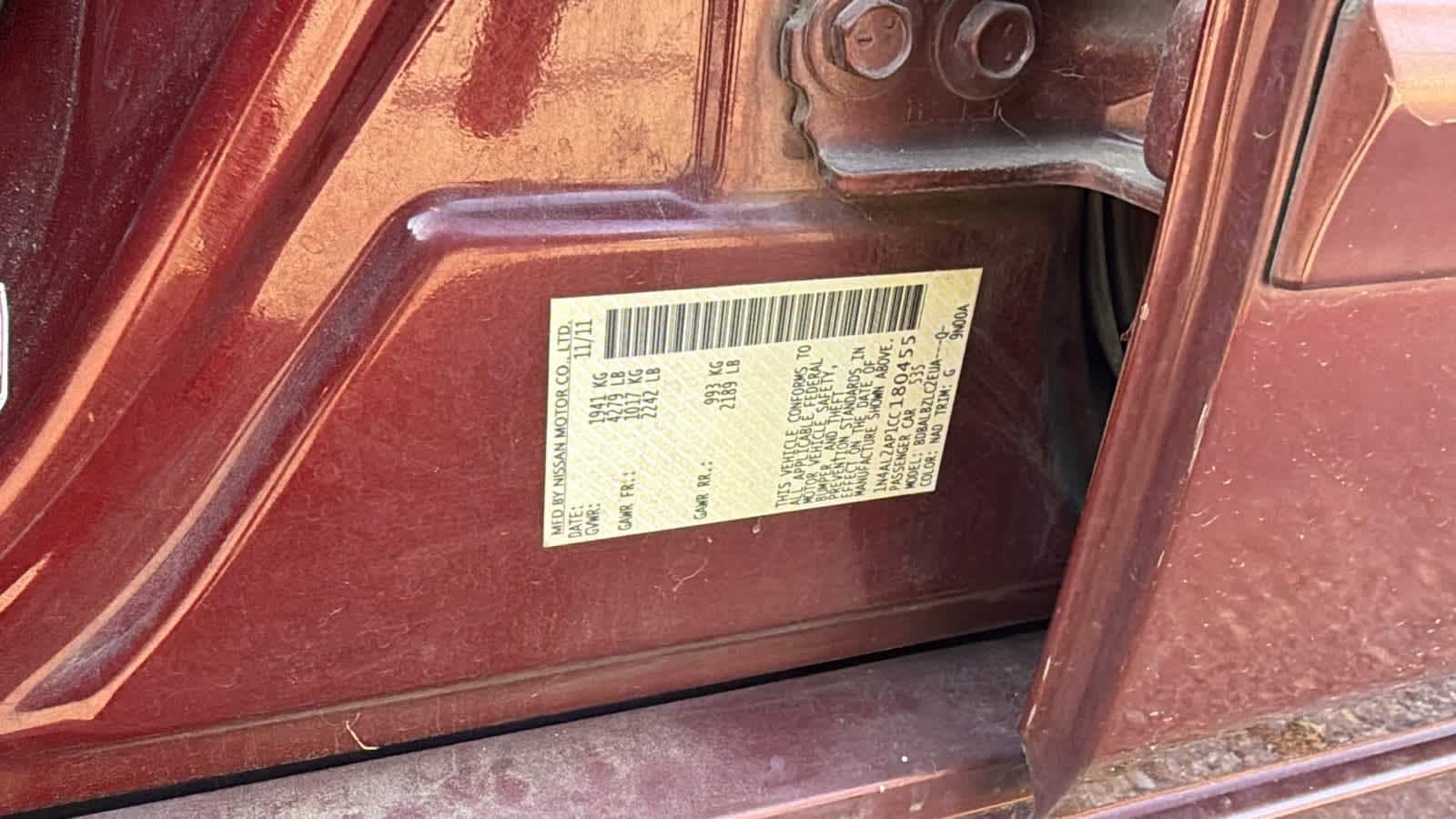 Thumbnail: 2012 Nissan Altima - 17