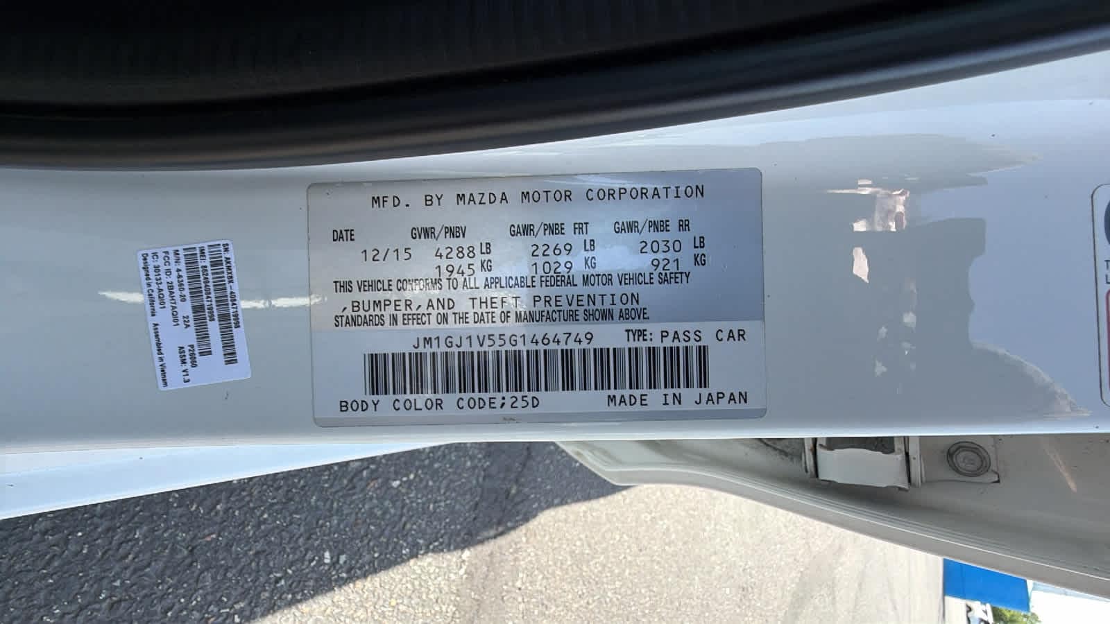 Thumbnail: 2016 Mazda Mazda6 - 30