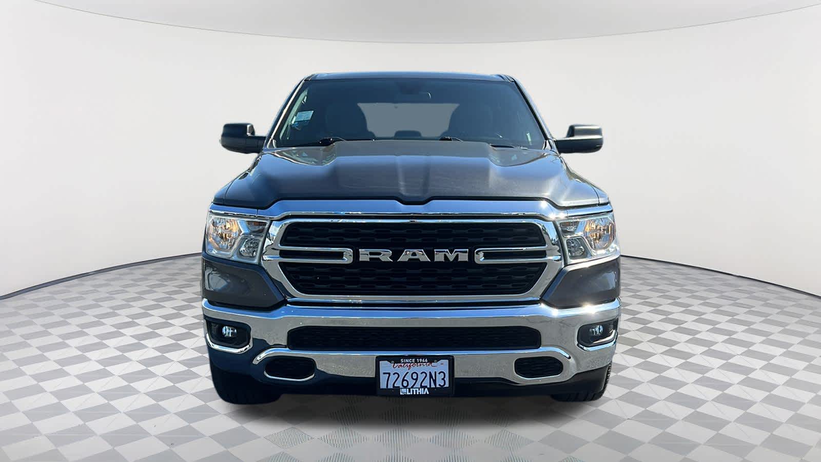 Used 2022 RAM Ram 1500 Pickup Big Horn/Lone Star with VIN 1C6SRFFT8NN412297 for sale in Redding, CA
