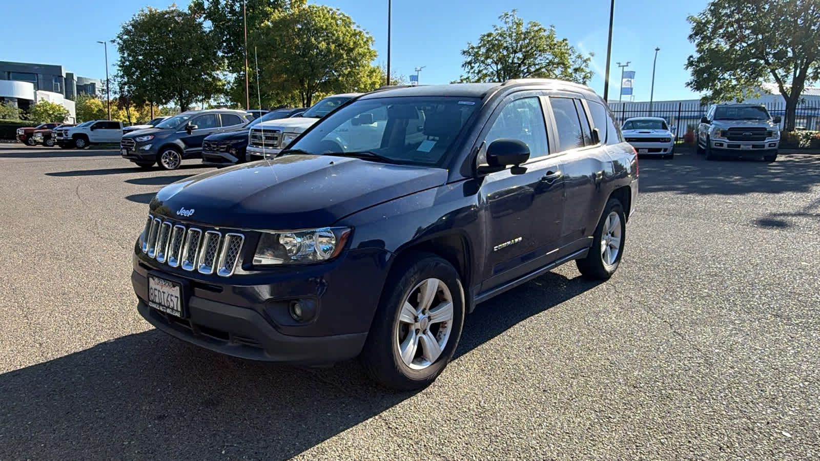 Used 2017 Jeep Compass Latitude with VIN 1C4NJDEB1HD191288 for sale in Redding, CA