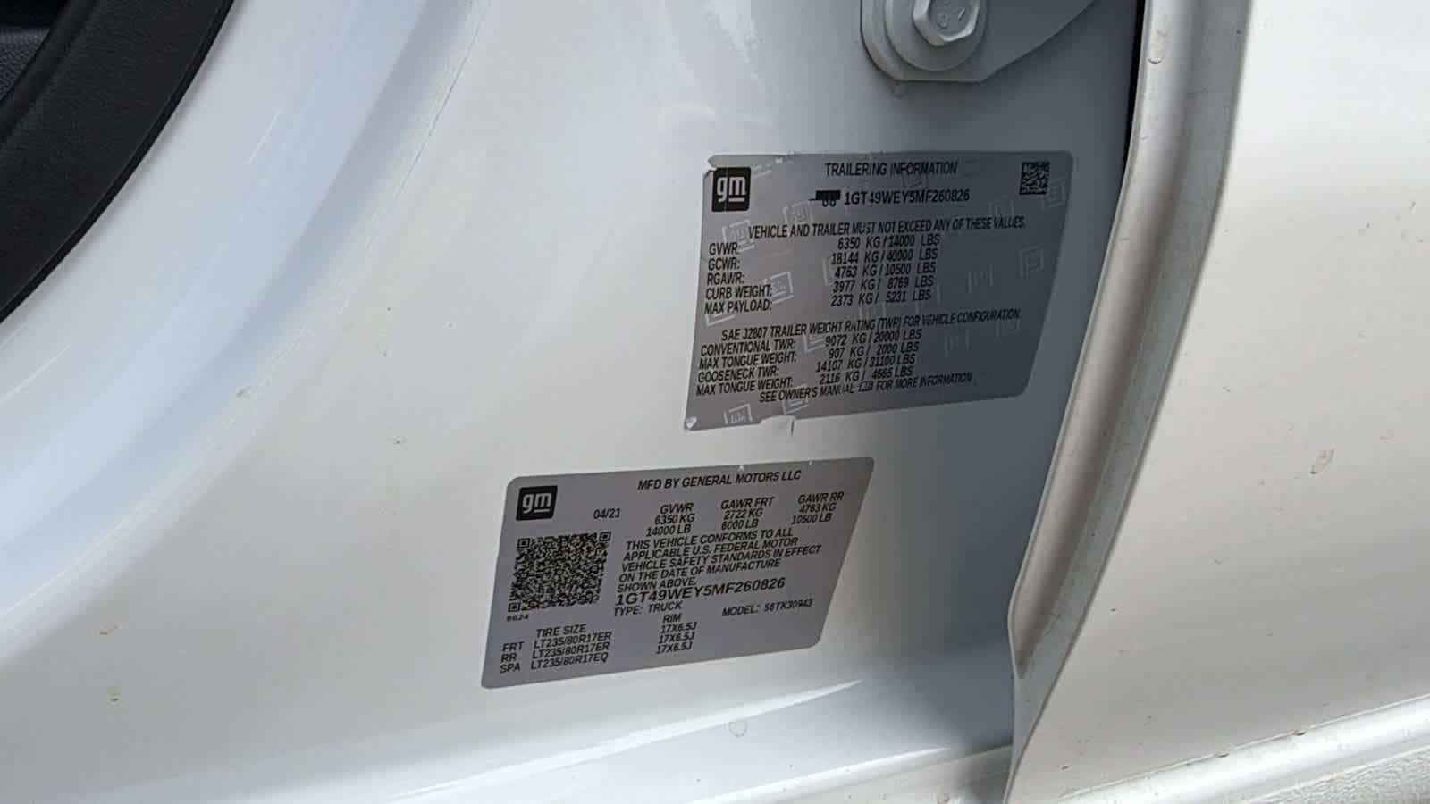 Thumbnail: 2021 GMC Sierra 3500 - 22