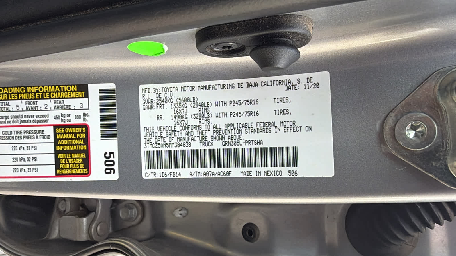 Thumbnail: 2021 Toyota Tacoma - 21